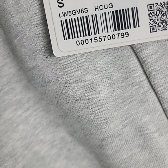 Lululemon Scuba Mid-Rise Wide-Leg Pant Heathered Core Ultra Light Grey Sz S - Picture 4 of 6